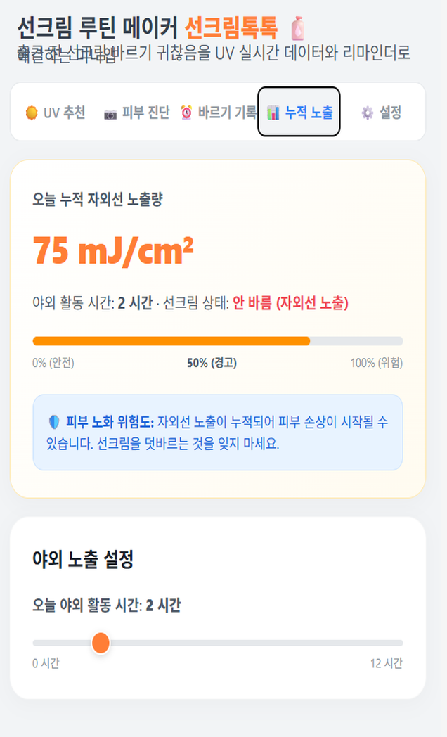 모공 막힘 방지 클렌징 알림